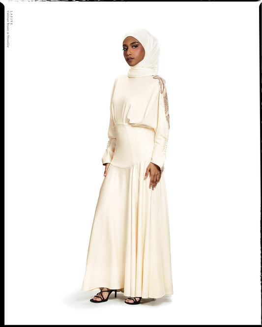 Sorel Hourglass Dress in Clef