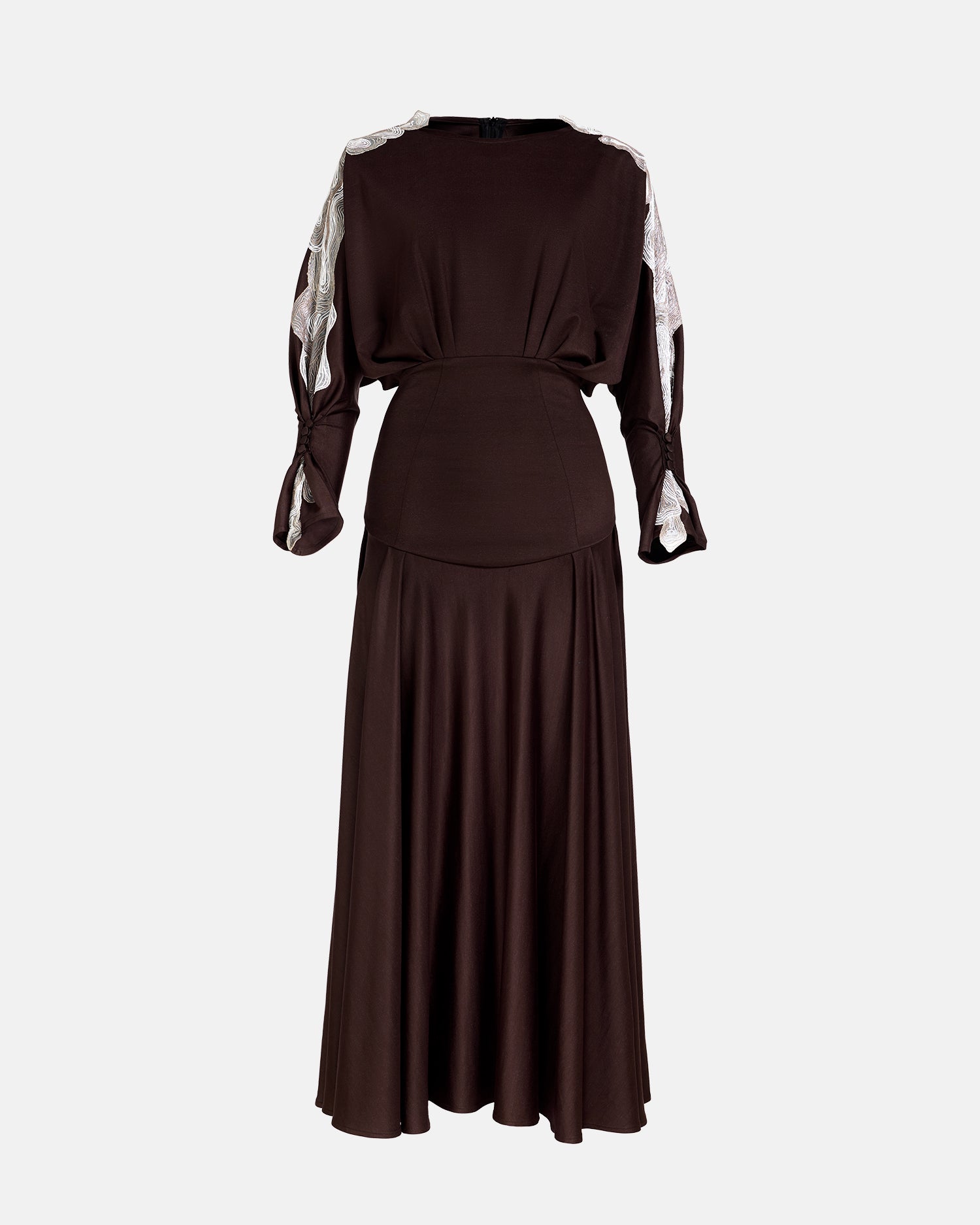 Sorel Hourglass Dress in Quill