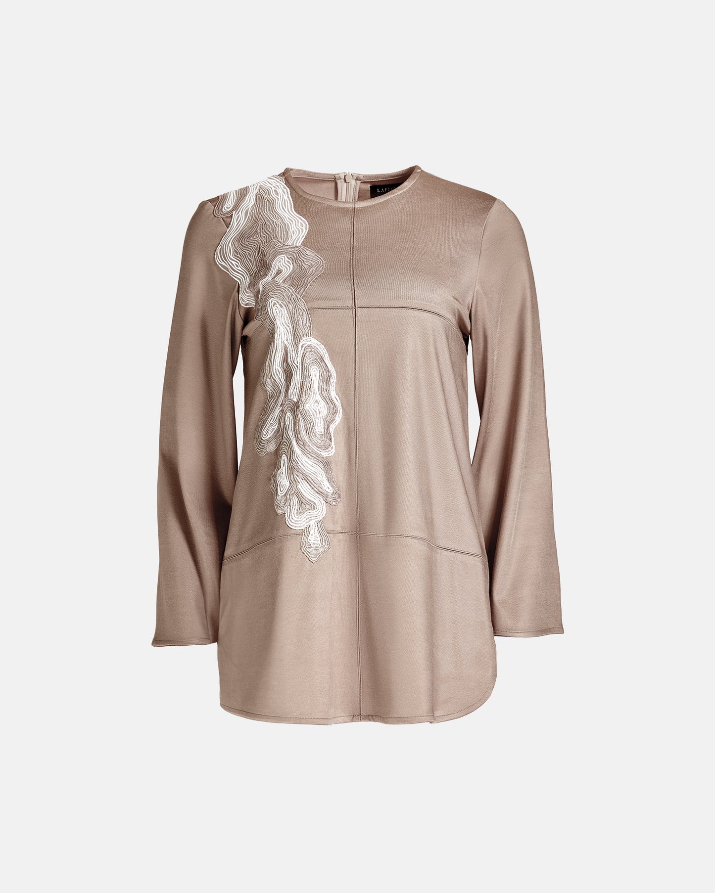 Sorel Patched Loose Top in Lire