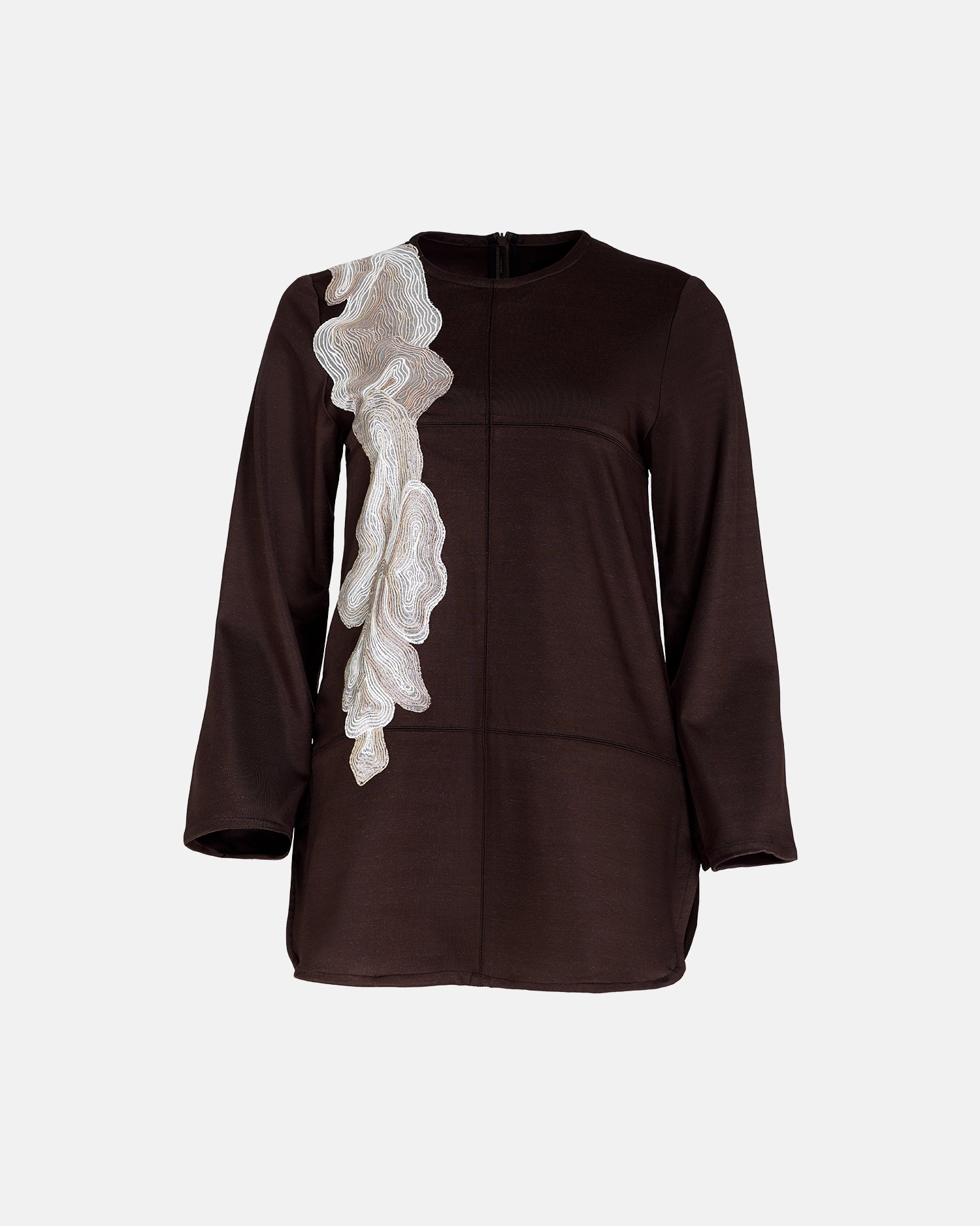 Sorel Patched Loose Top in Quill