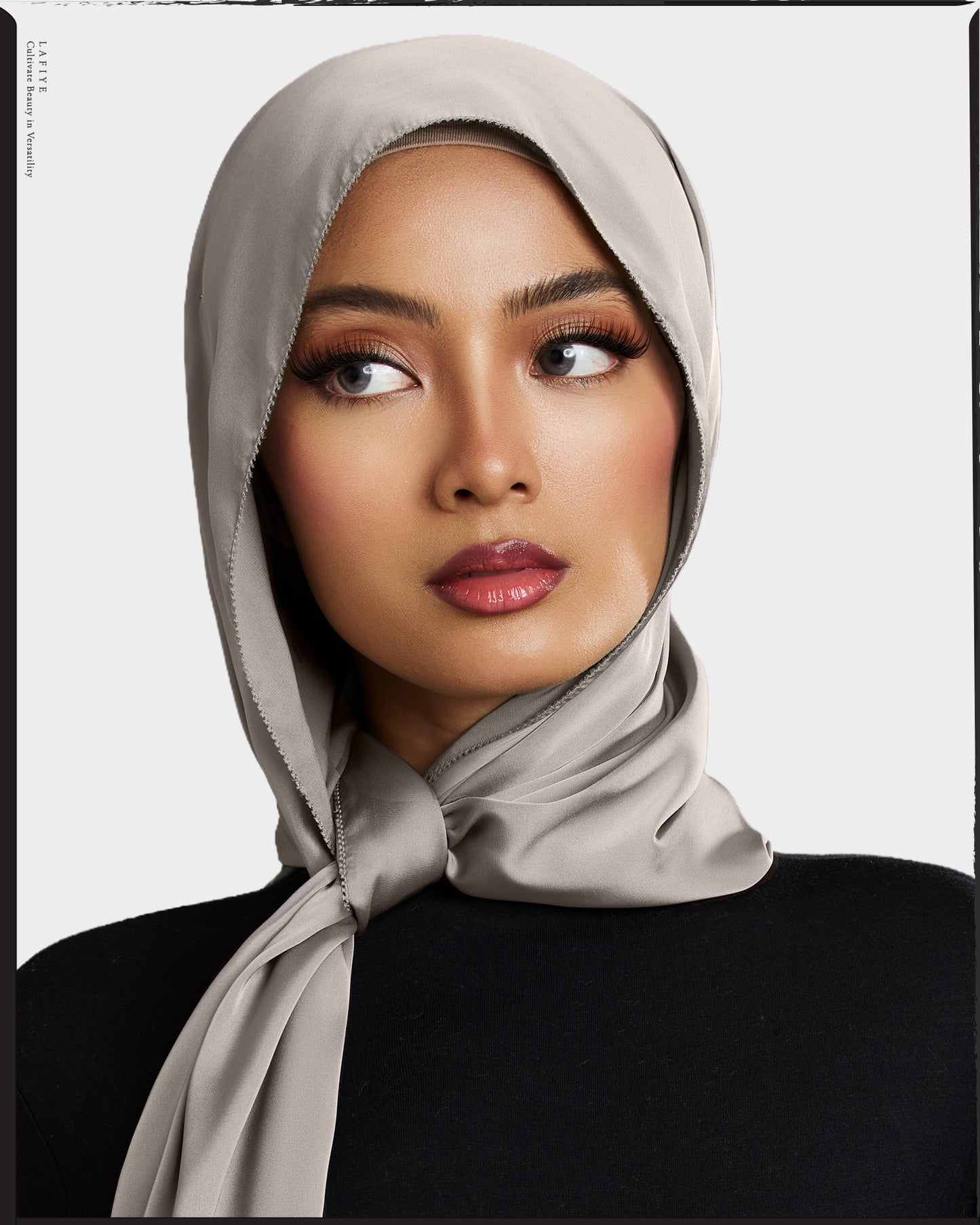 Premium Silk Scarf in Brimstone