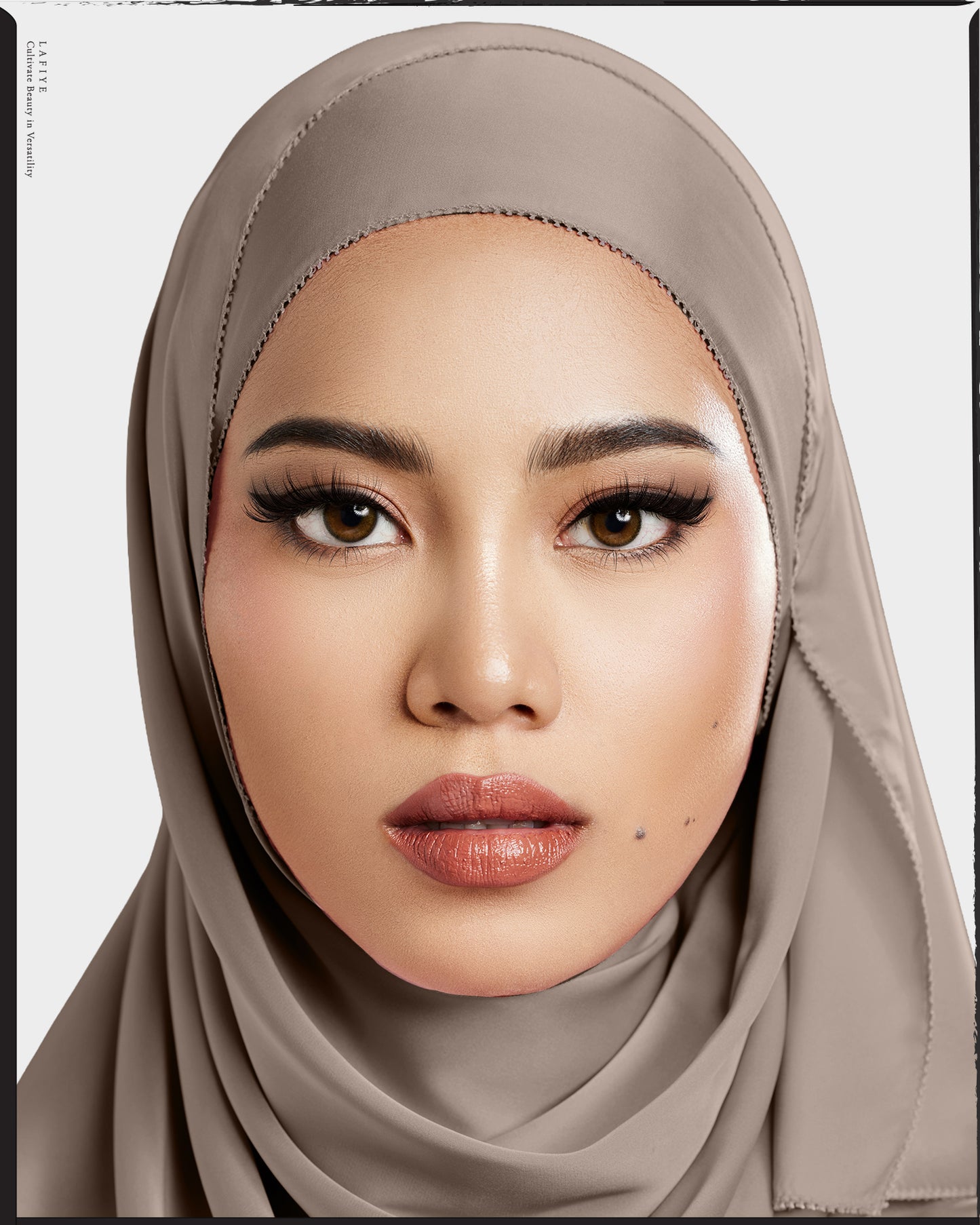 Premium Silk Scarf in Chromite