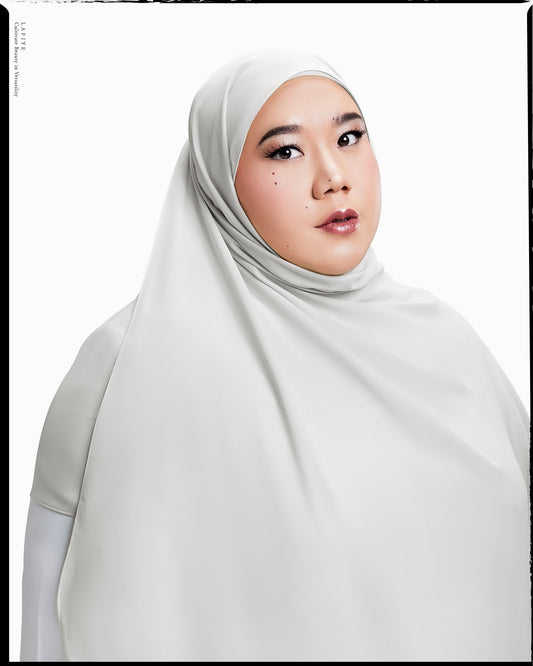 Sav Long Scarf in Slate