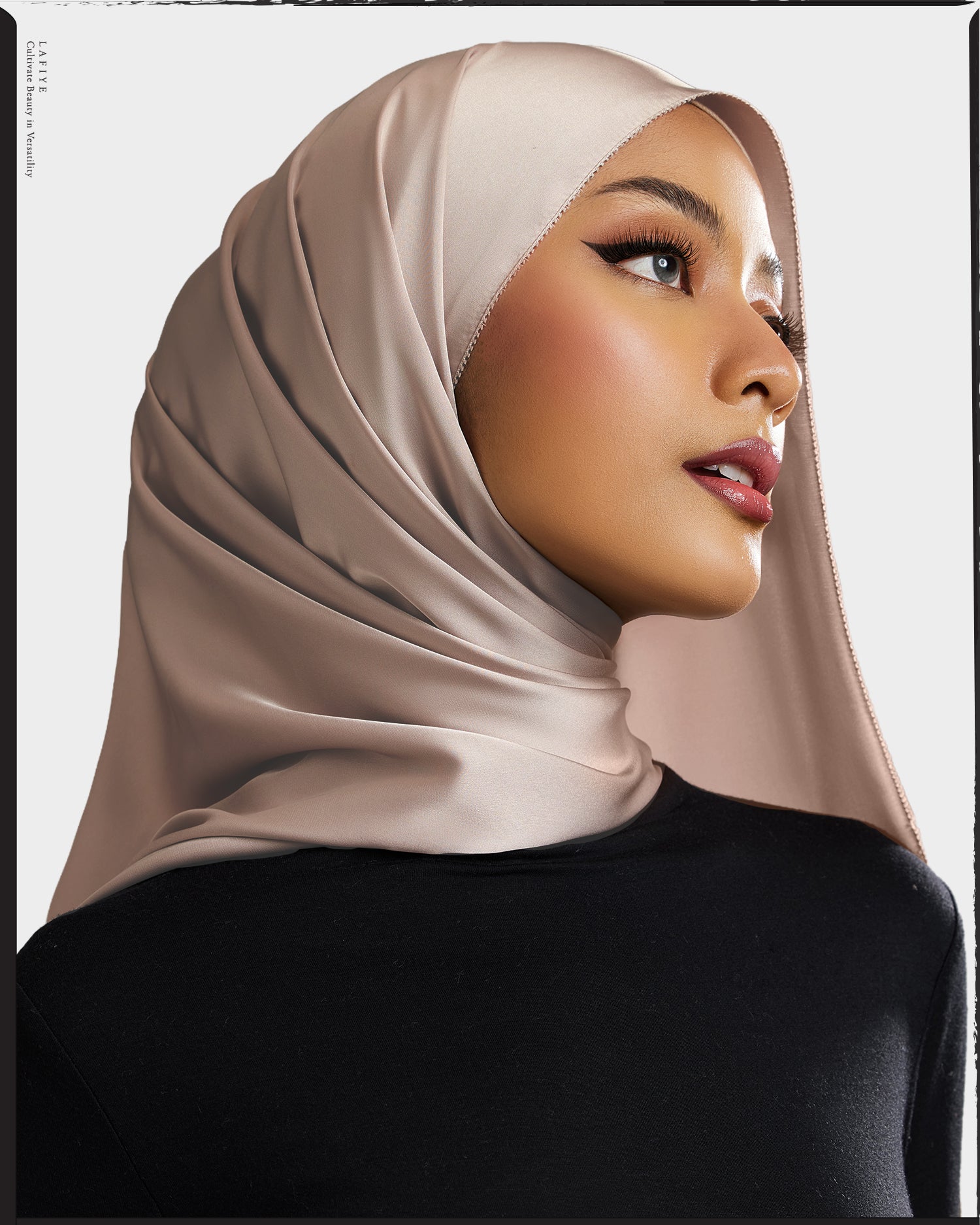 Premium Silk Scarf in Gildedawn