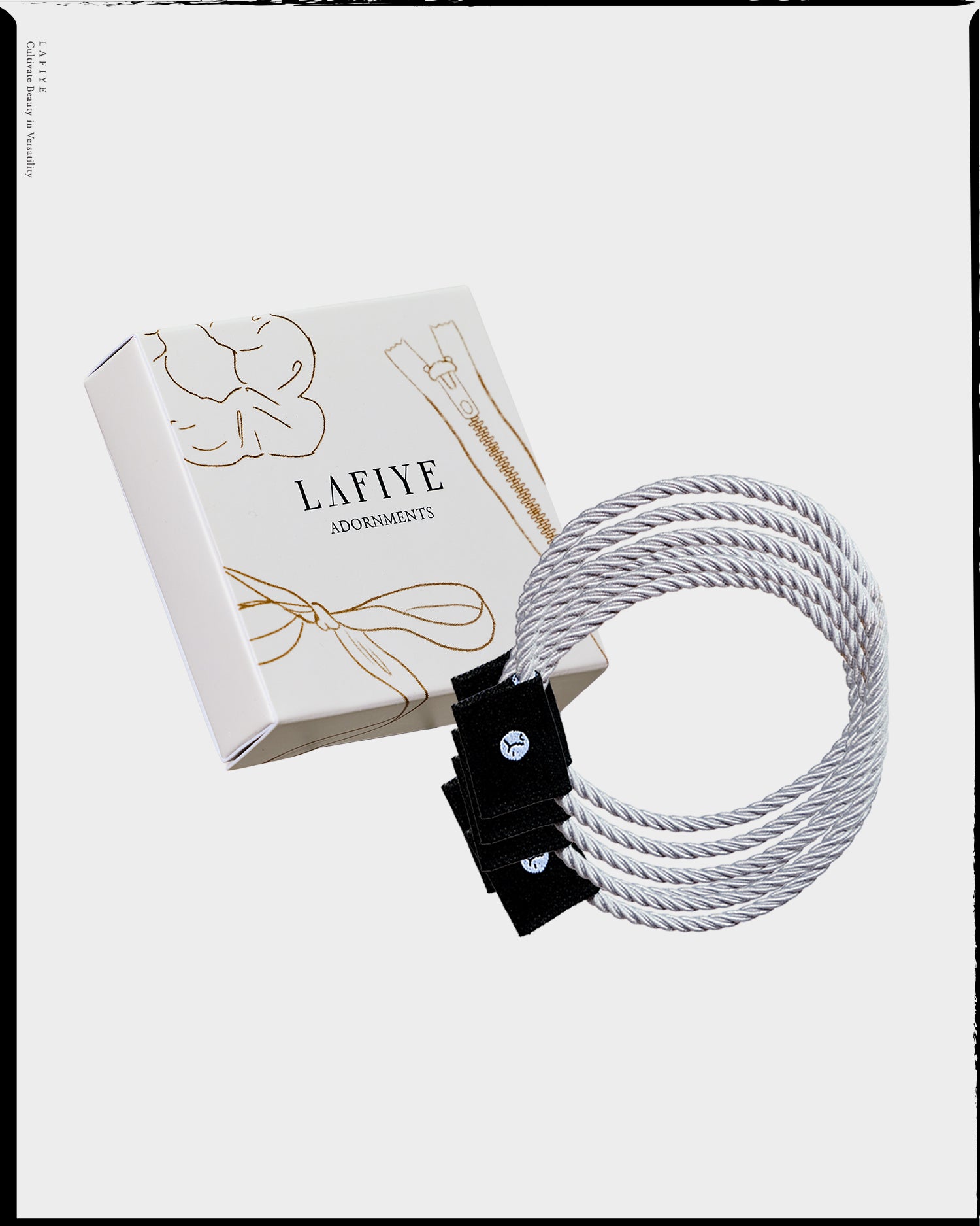 GripBind Elastics in Grey