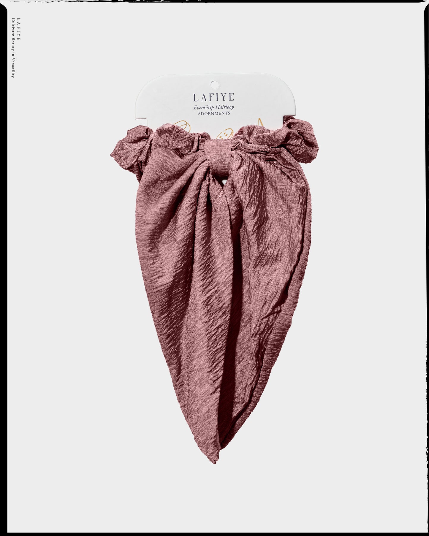 Luxe BowBell Hairtie in Zahr