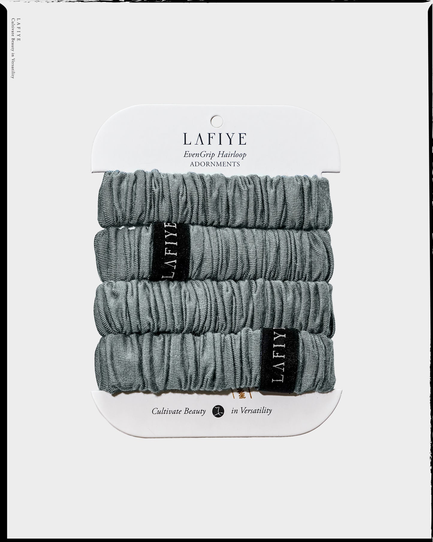 Ode Ruched Hairtie Small in Clover