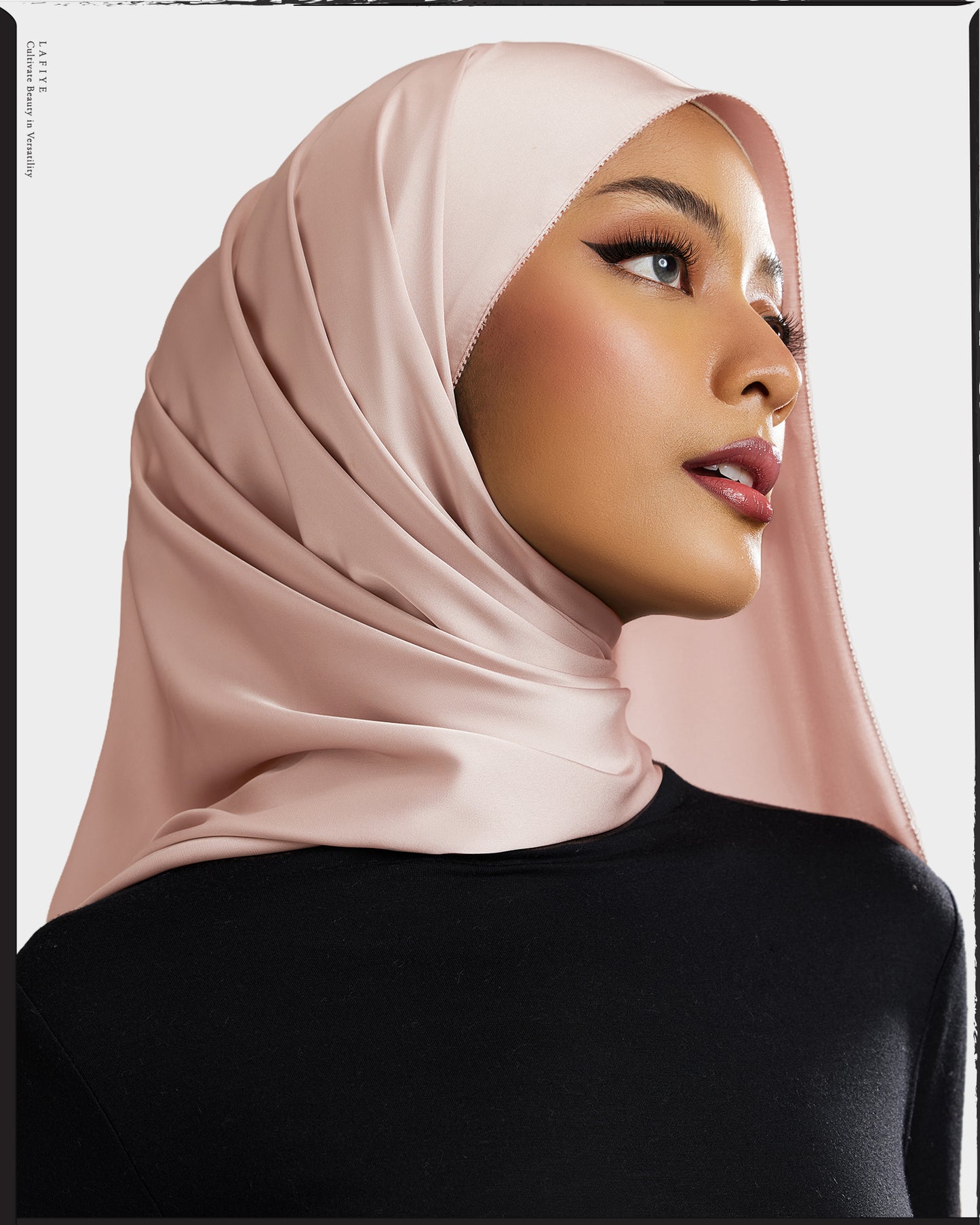 Premium Silk Scarf in Pandora