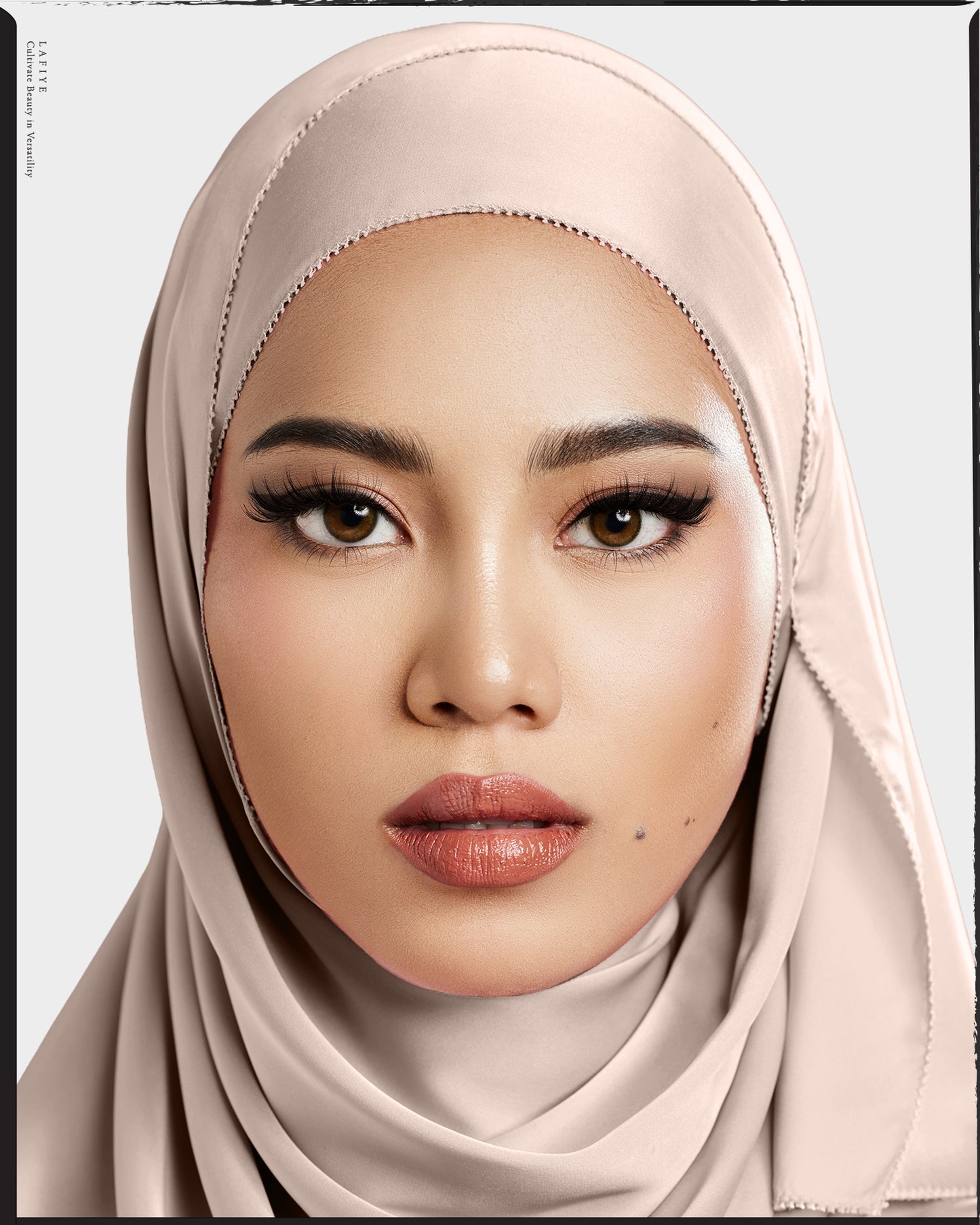 Premium Silk Scarf in Pearl