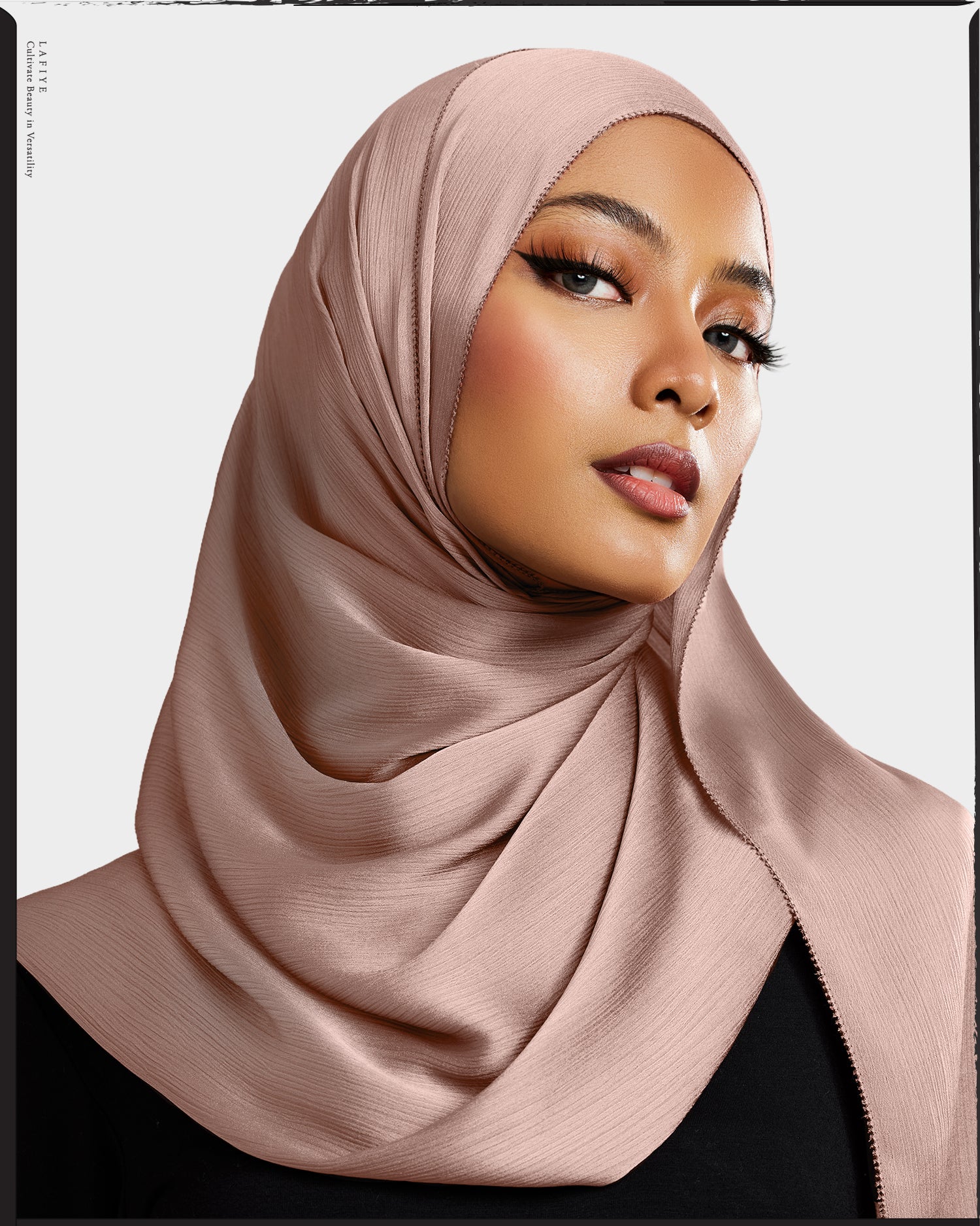 Premium Textured Silk Scarf in Prairie