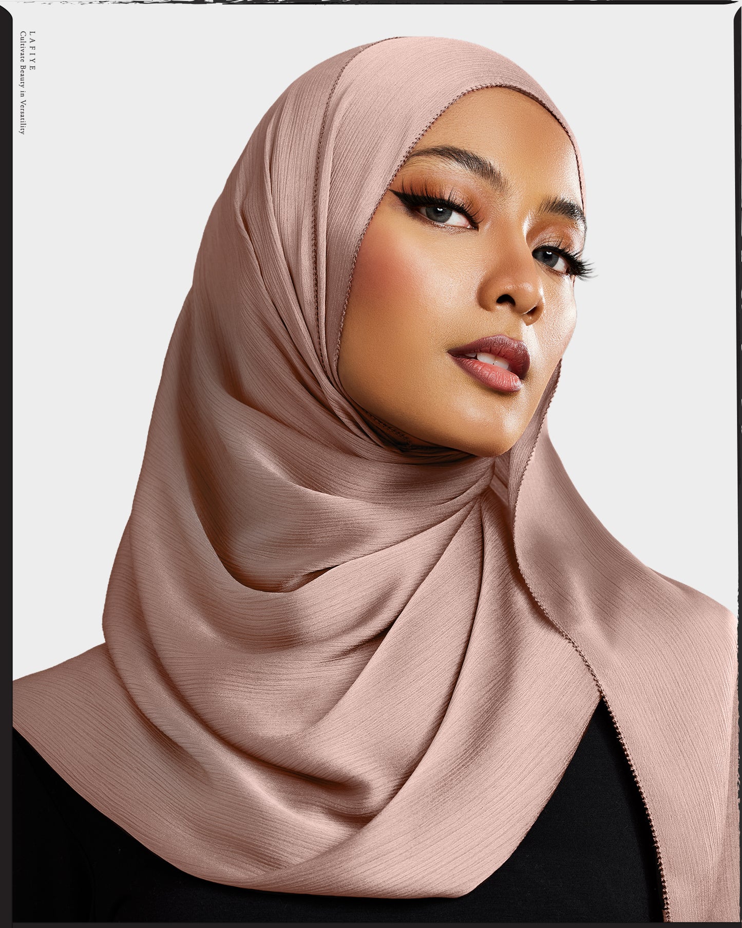 Premium Textured Silk Scarf in Prairie