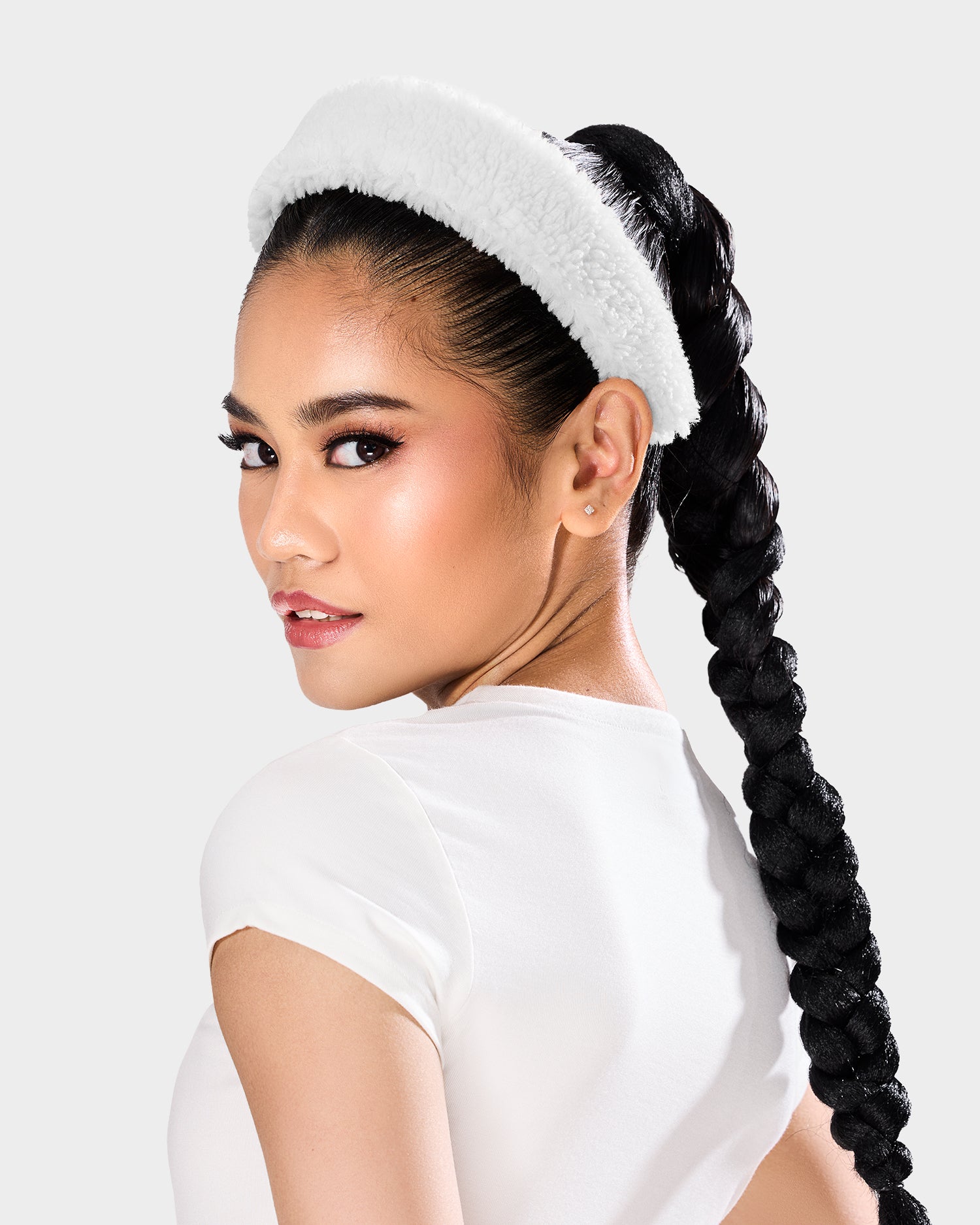 Fuzz Headband in Cotton