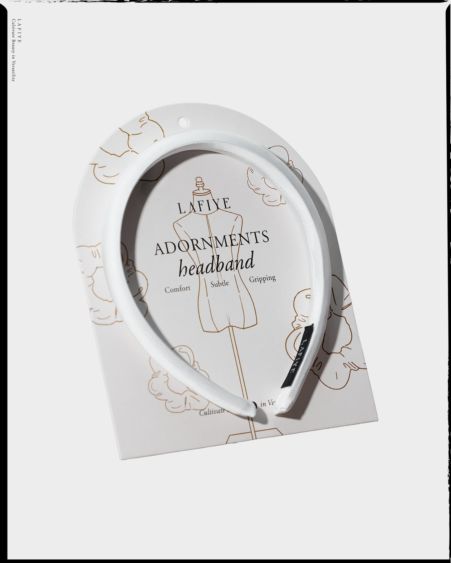 Plush Headband in Berlian