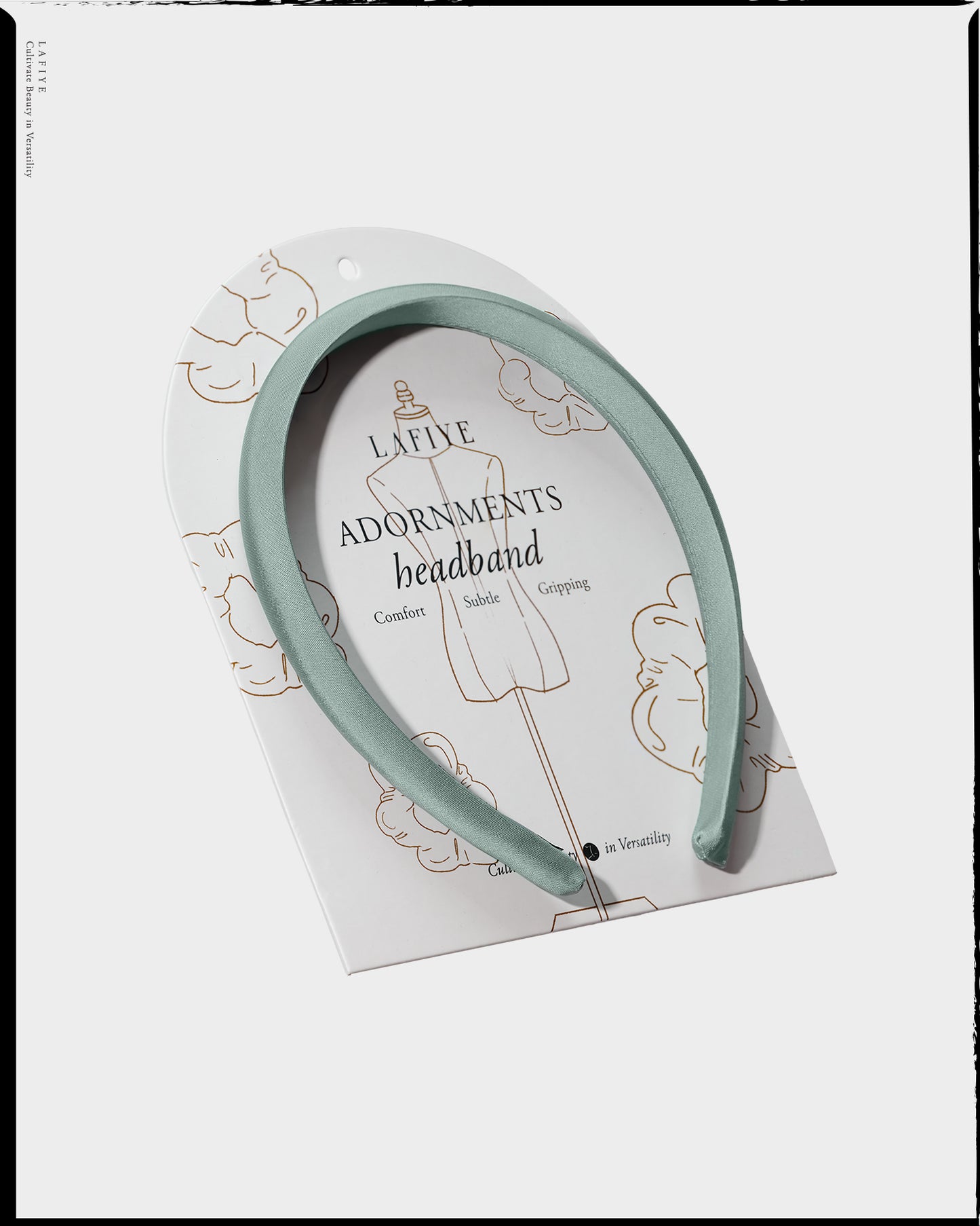 Plush Headband in Emerald