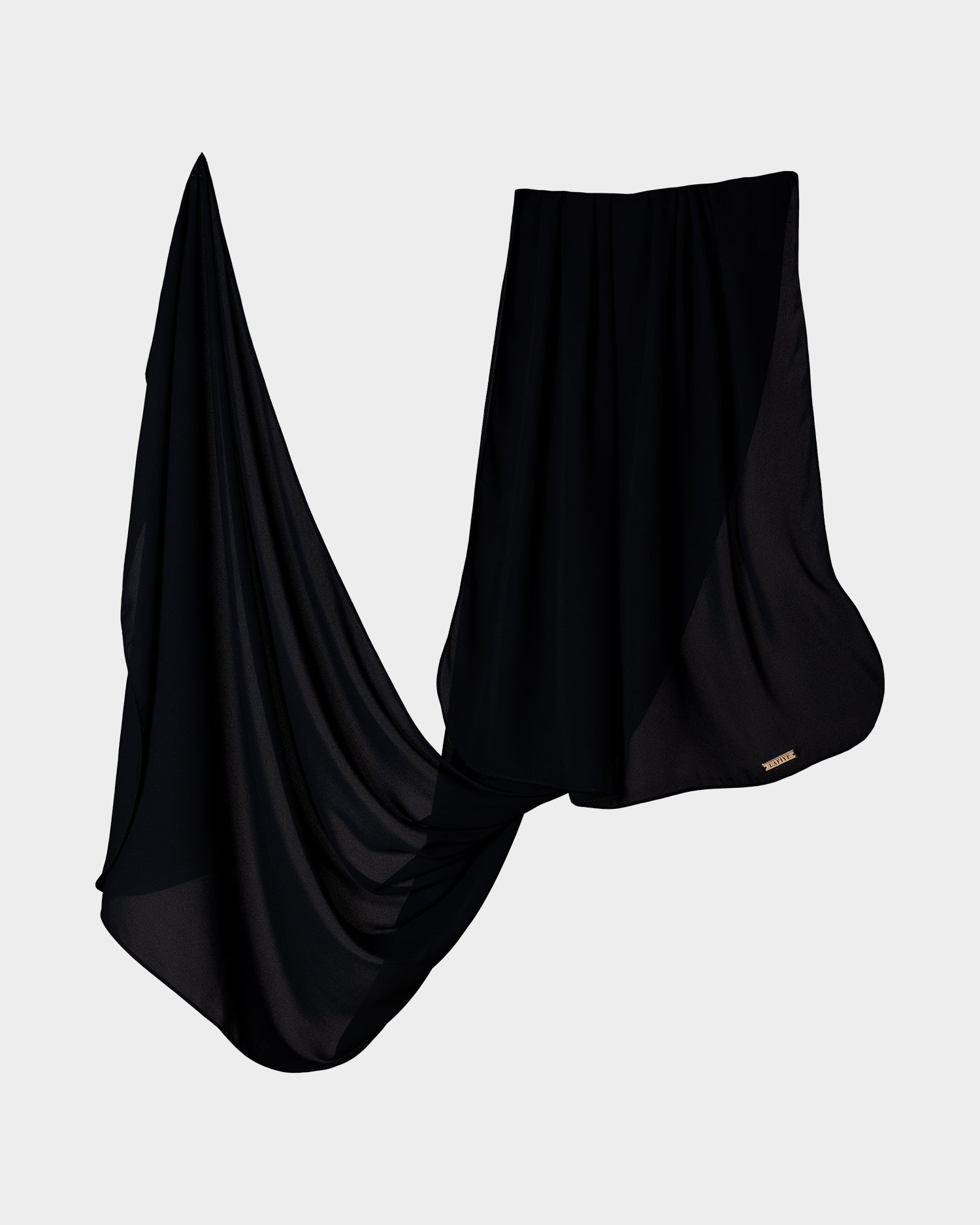 Sav Long Scarf in Raven