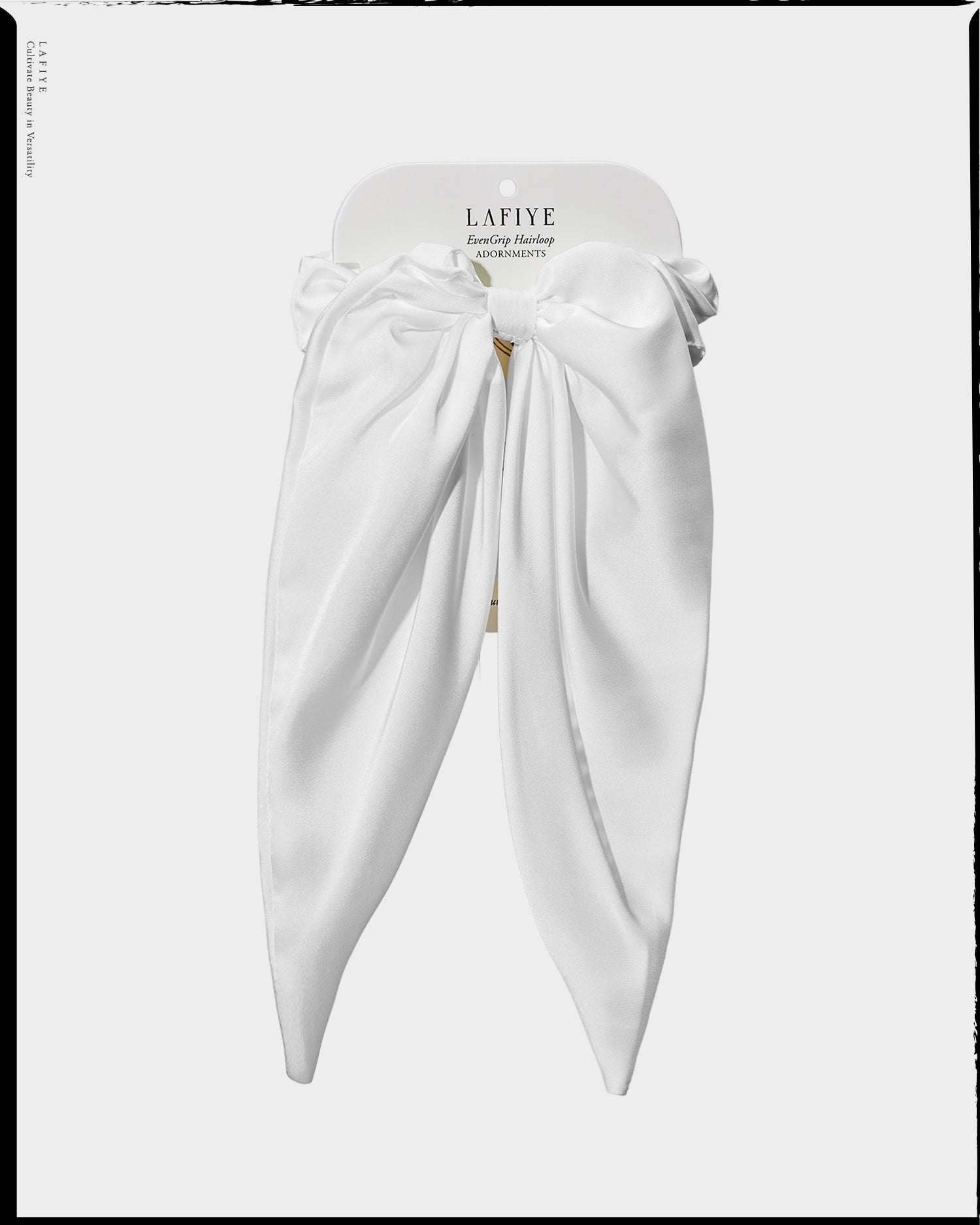 Silk BowBell Hairtie in Berlian