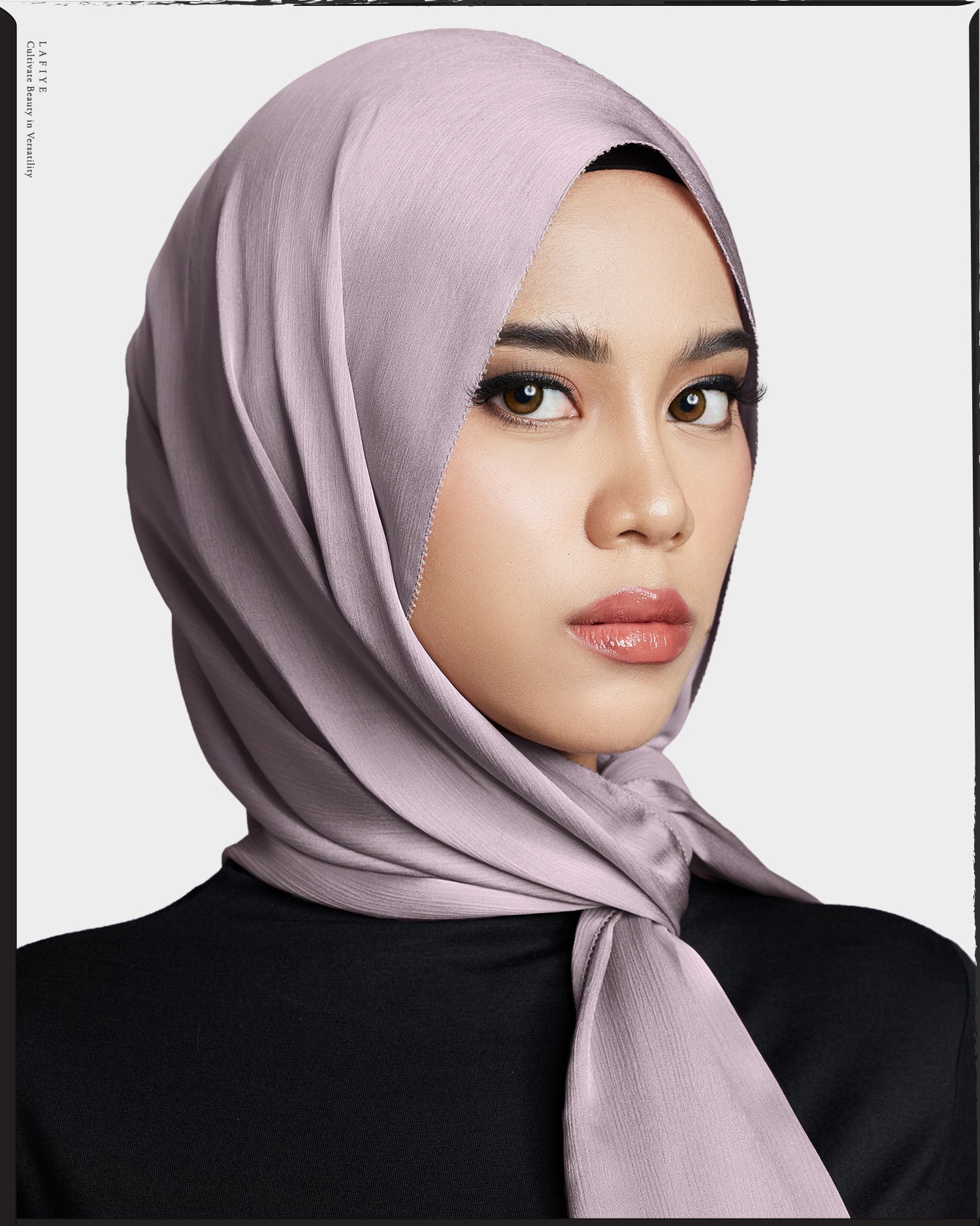 Premium Textured Silk Scarf in Twilives