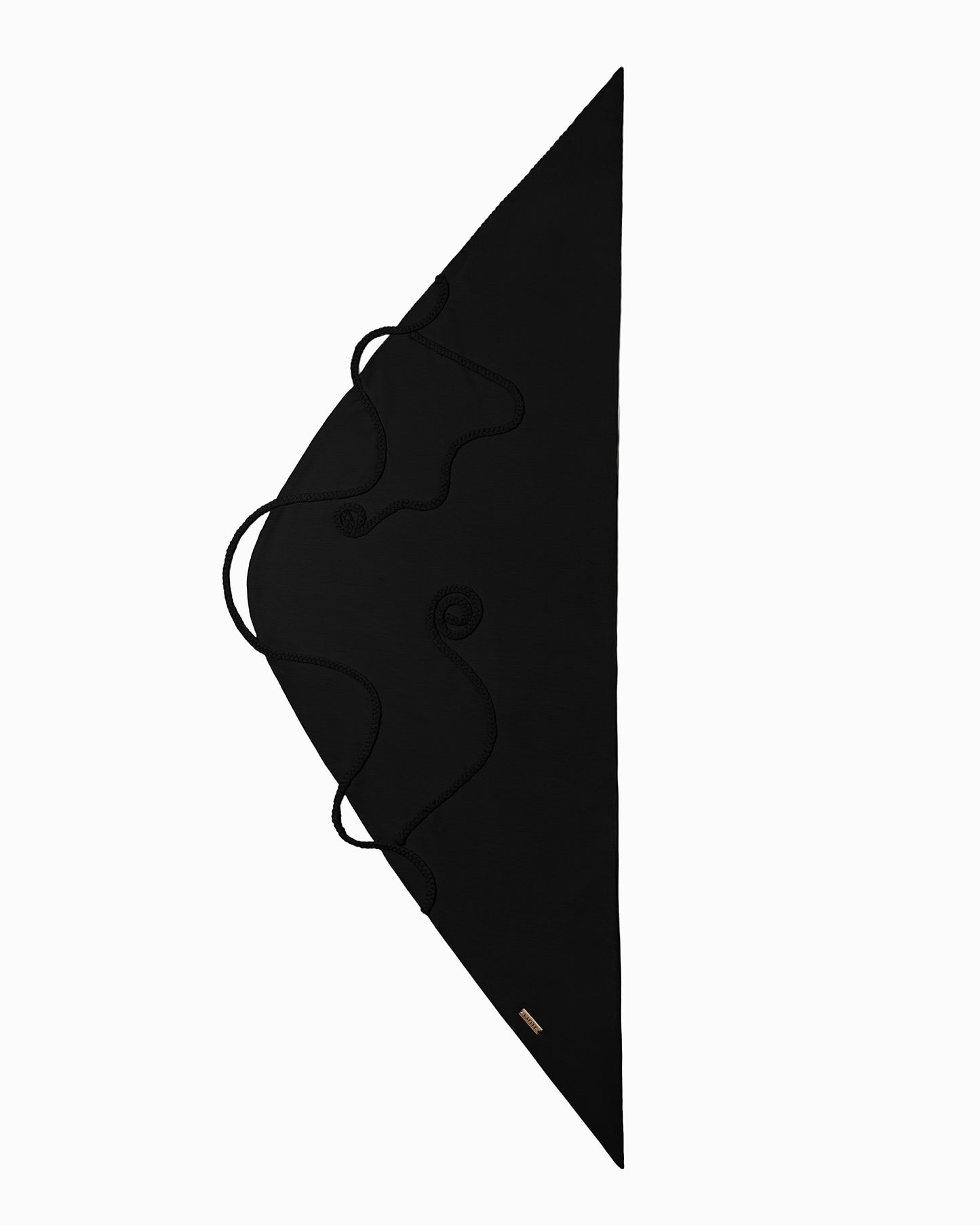 AirSens Braids Shawl in Black