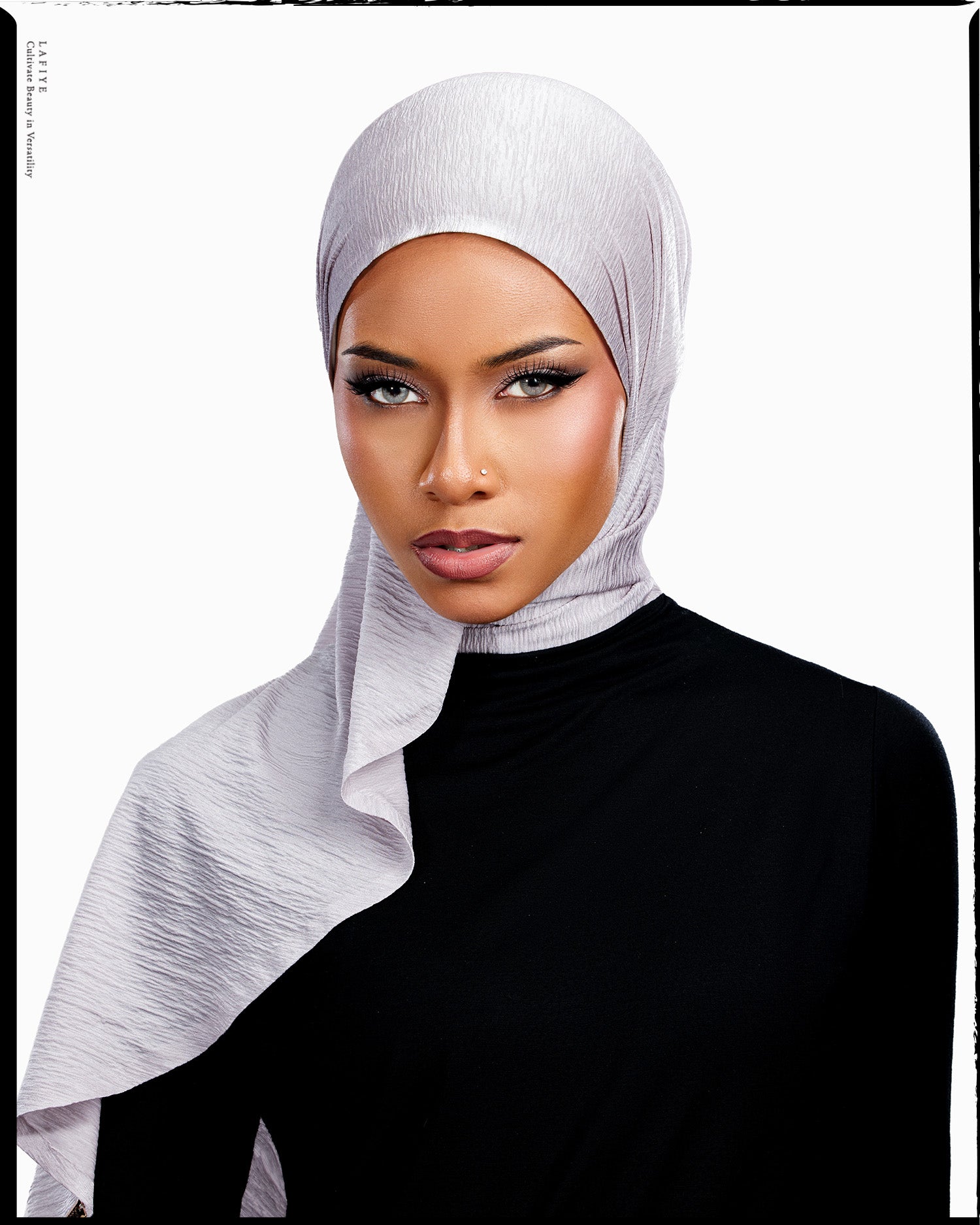 Luxe Silk Scarf in Khayr