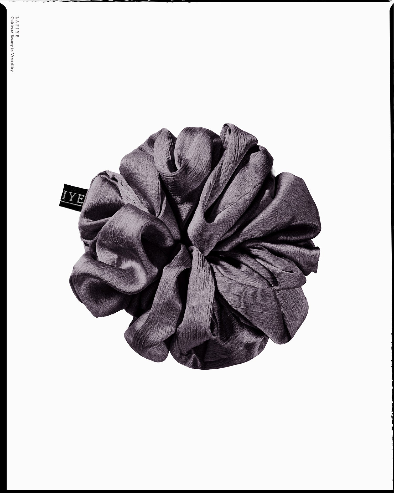 Textured Silk Scrunchie in Patagonia