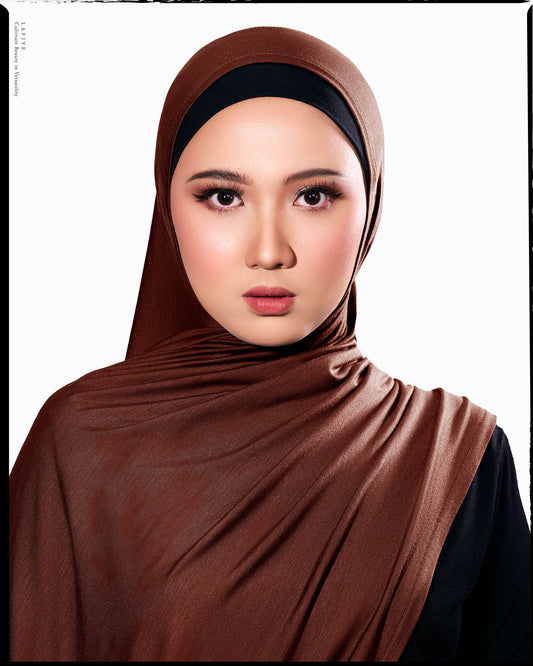 Skiv Rou Scarf in Copal