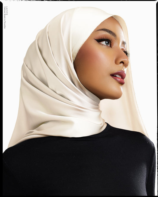 Premium Silk Scarf in Adelite