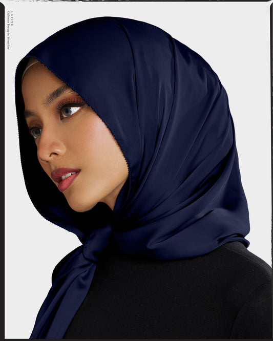 Premium Silk Scarf in Luminite