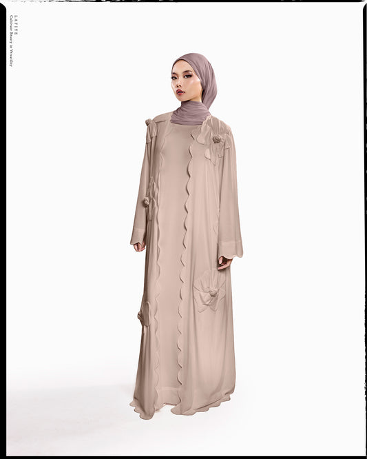 Ode Evening Gown in Maple