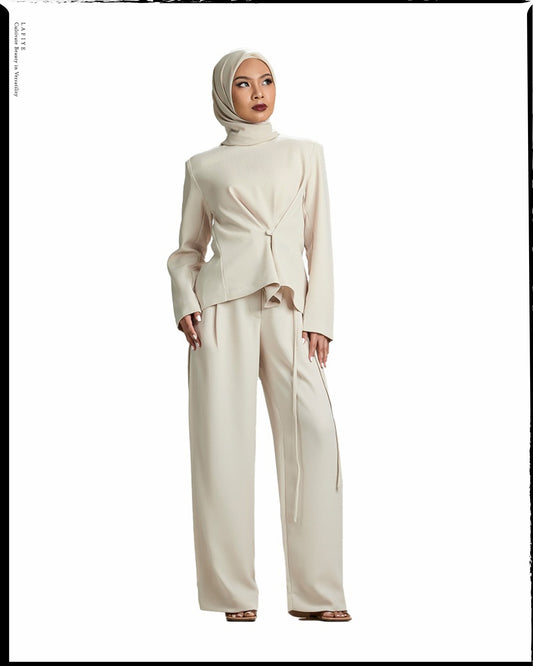Form Tapered Trousers in Draft