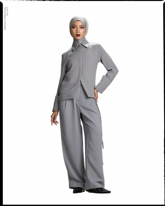 Form Tapered Trousers in File