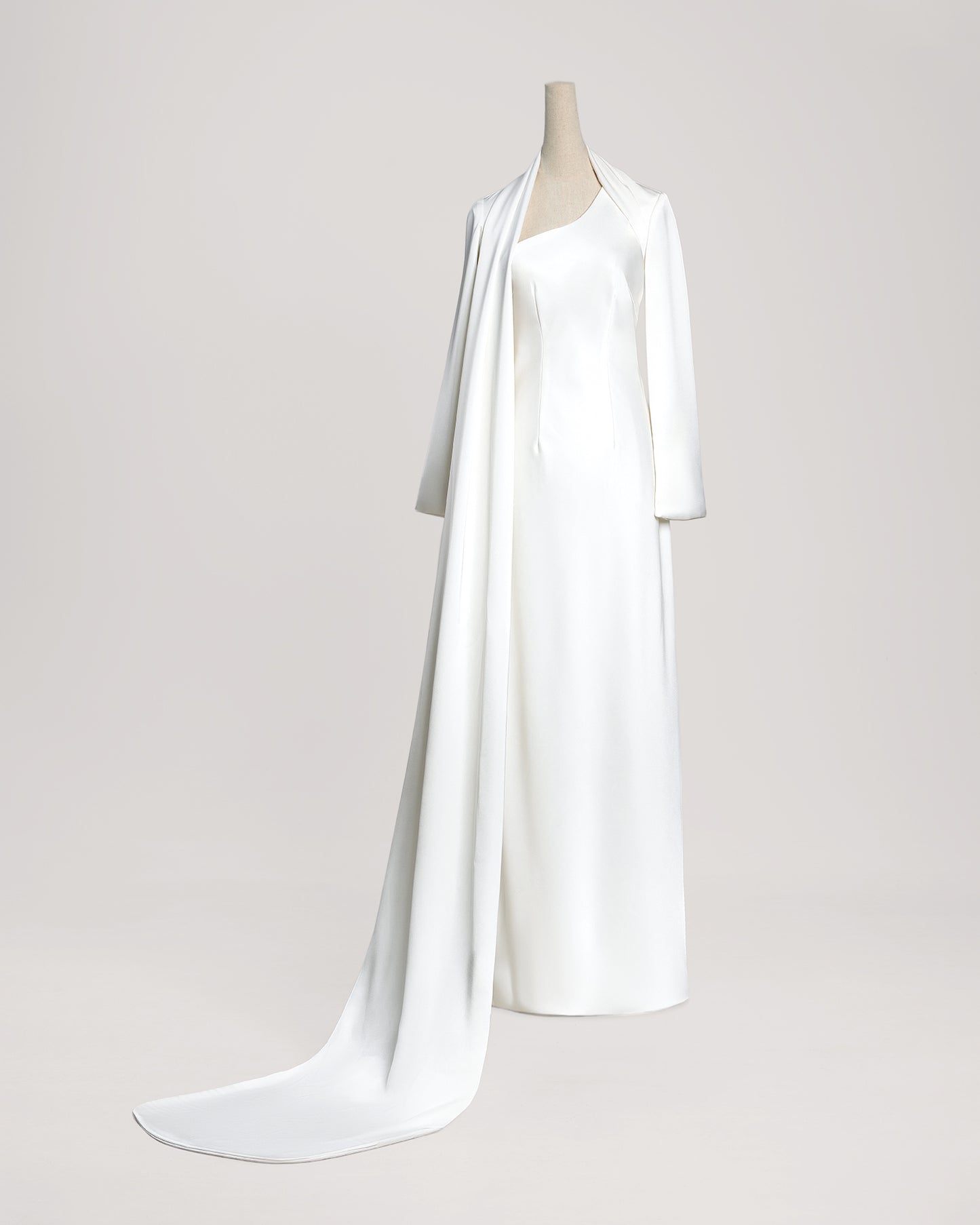 Maxi Dress with Multiple-Way Drape