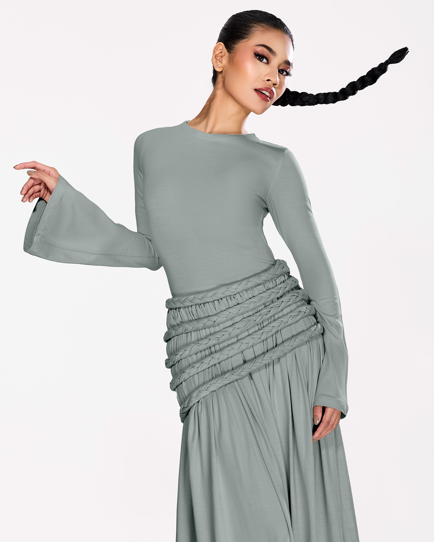 Ode Covet Skirt in Clover