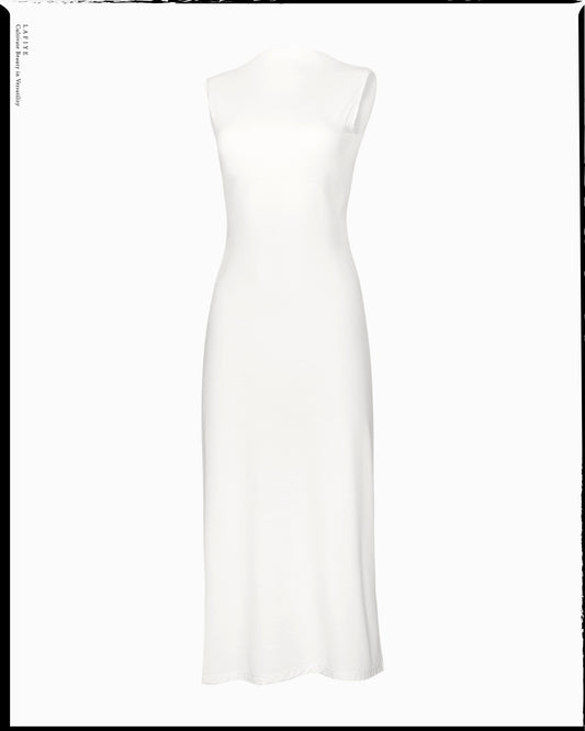 Skiv Dress in White