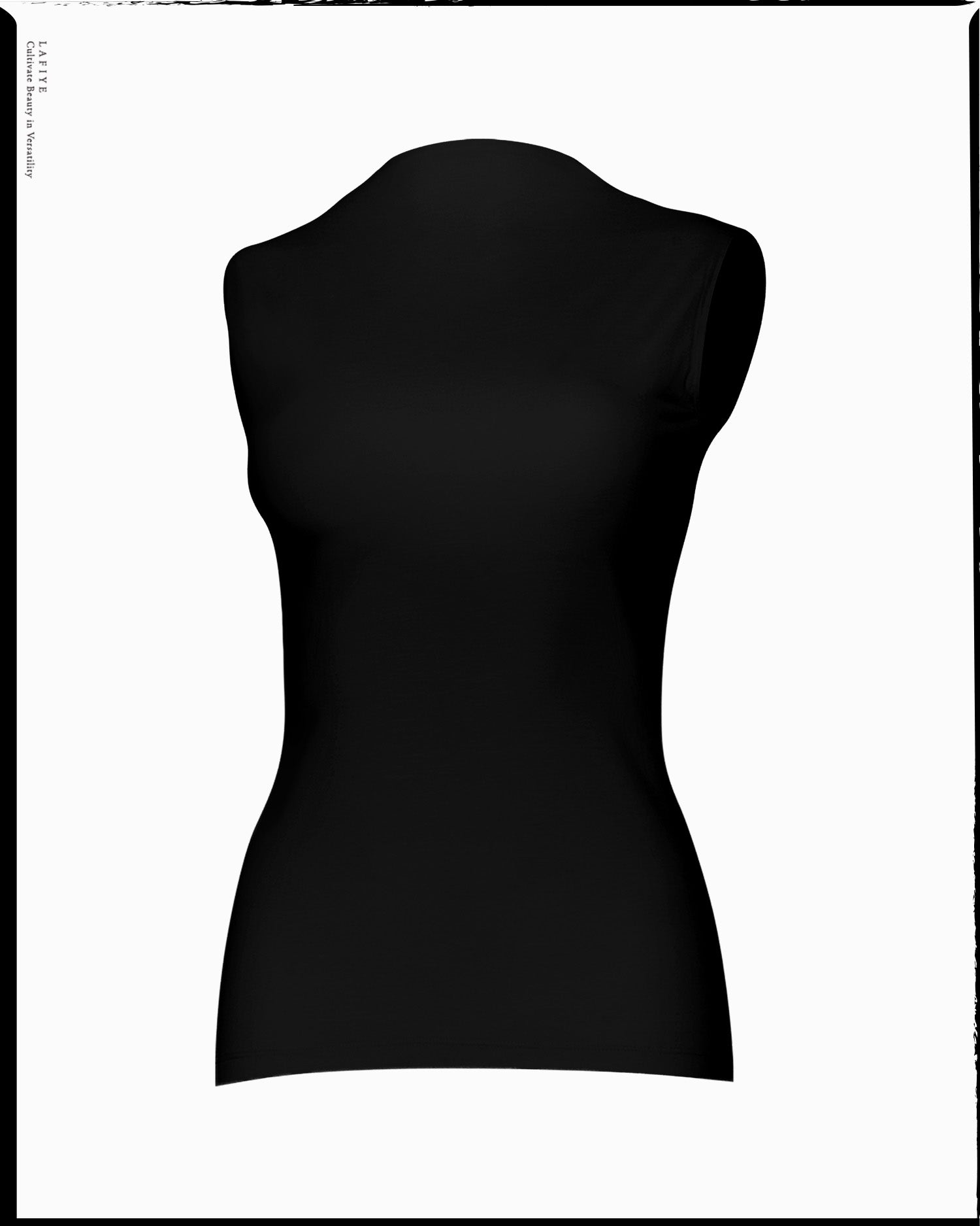 Skiv Sleeveless in Black