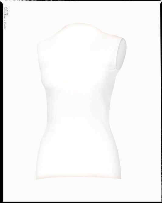 Skiv Sleeveless in White