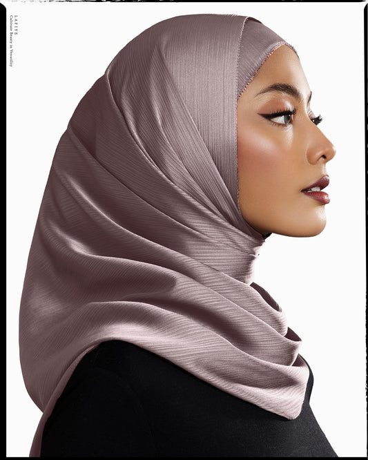 Premium Textured Silk Scarf in Trixter