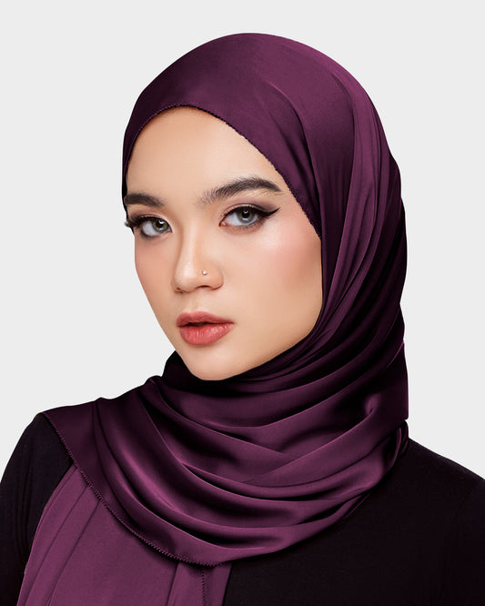 Premium Silk Scarf in Caveline