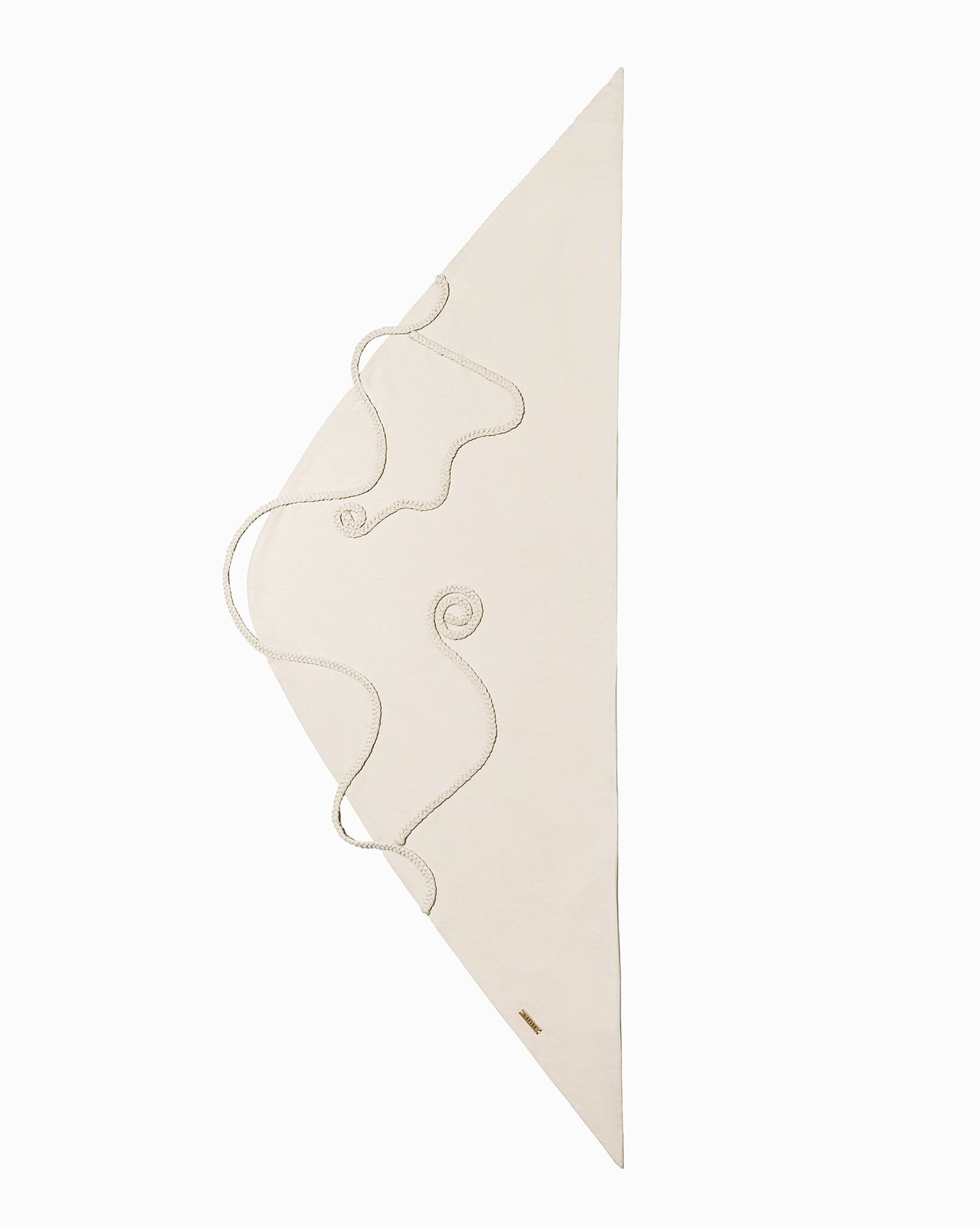 AirSens Braids Shawl in Ivory