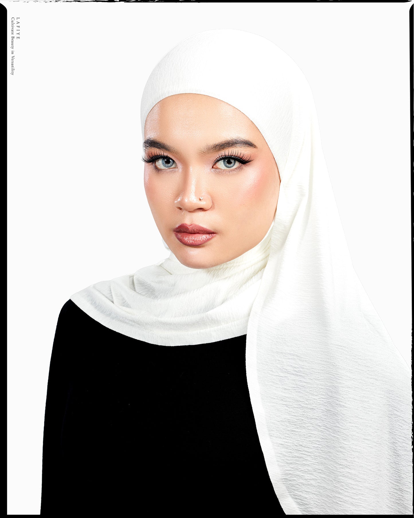 Luxe Silk Scarf in Faith
