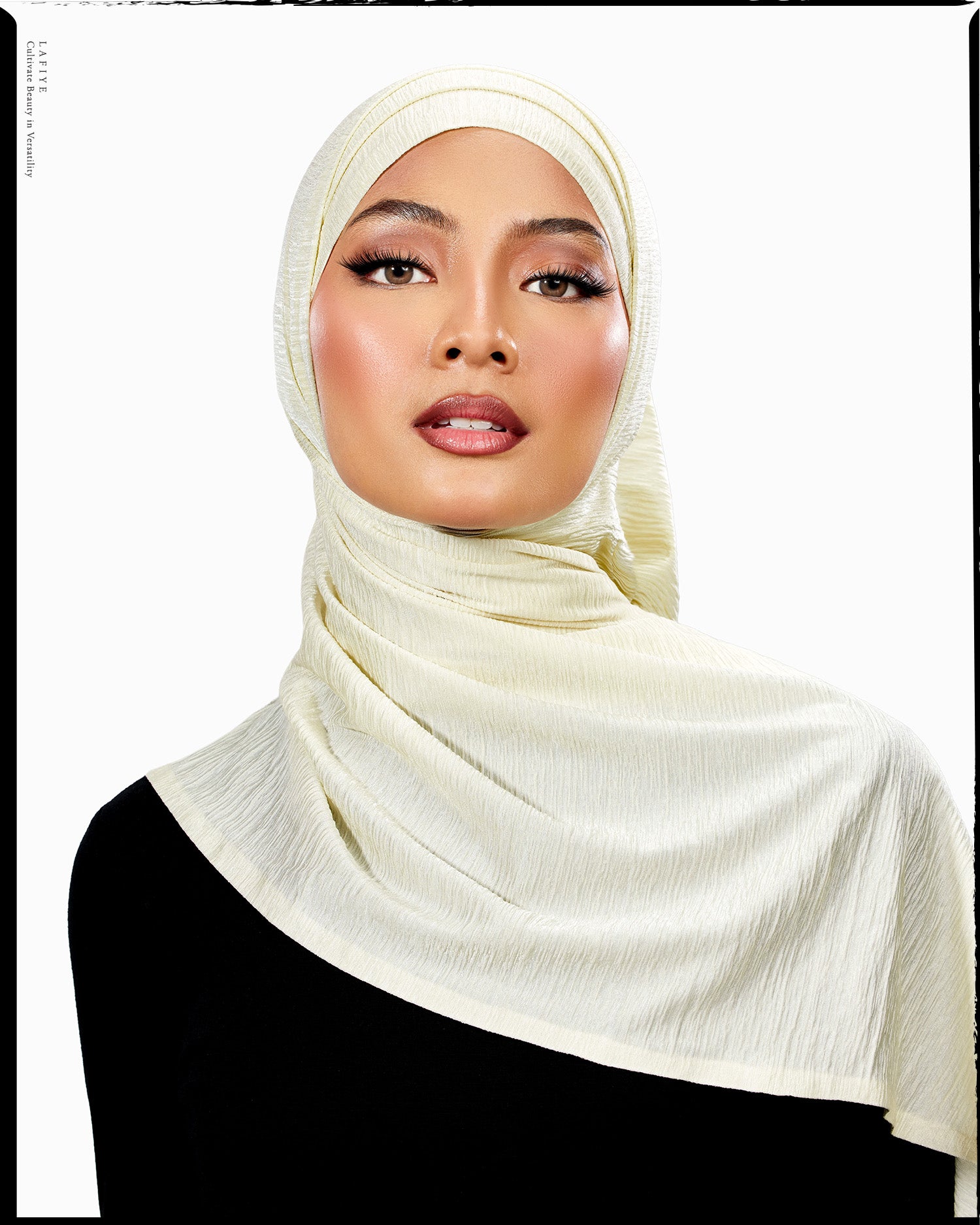 Luxe Silk Scarf in Huda