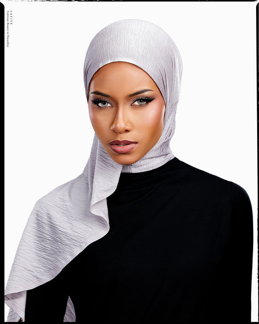 Luxe Silk Scarf in Khayr
