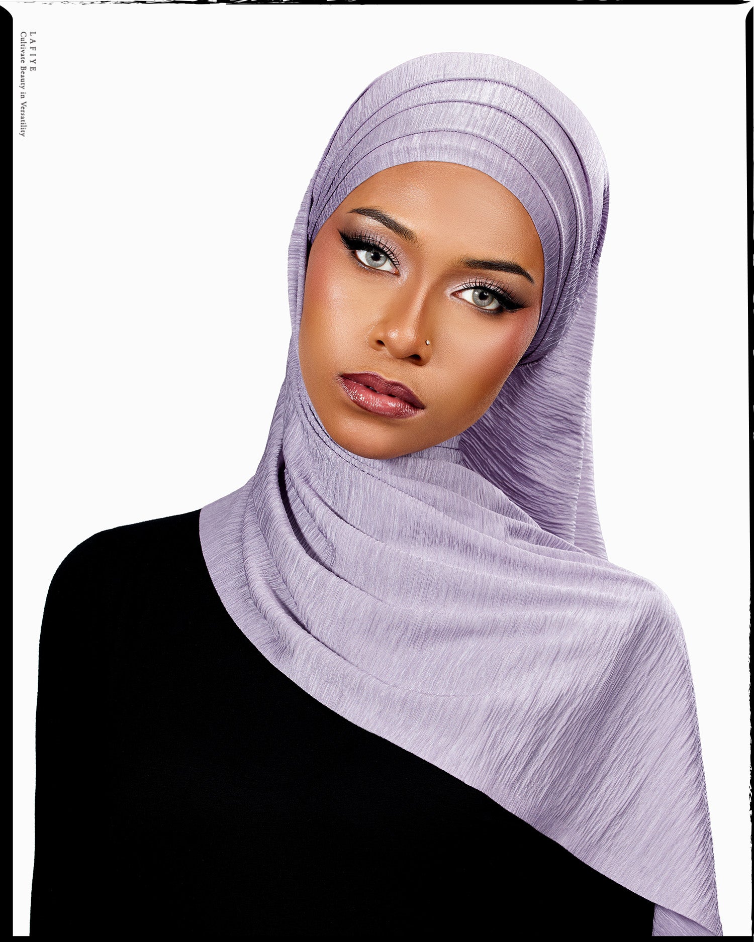 Luxe Silk Scarf in Layl
