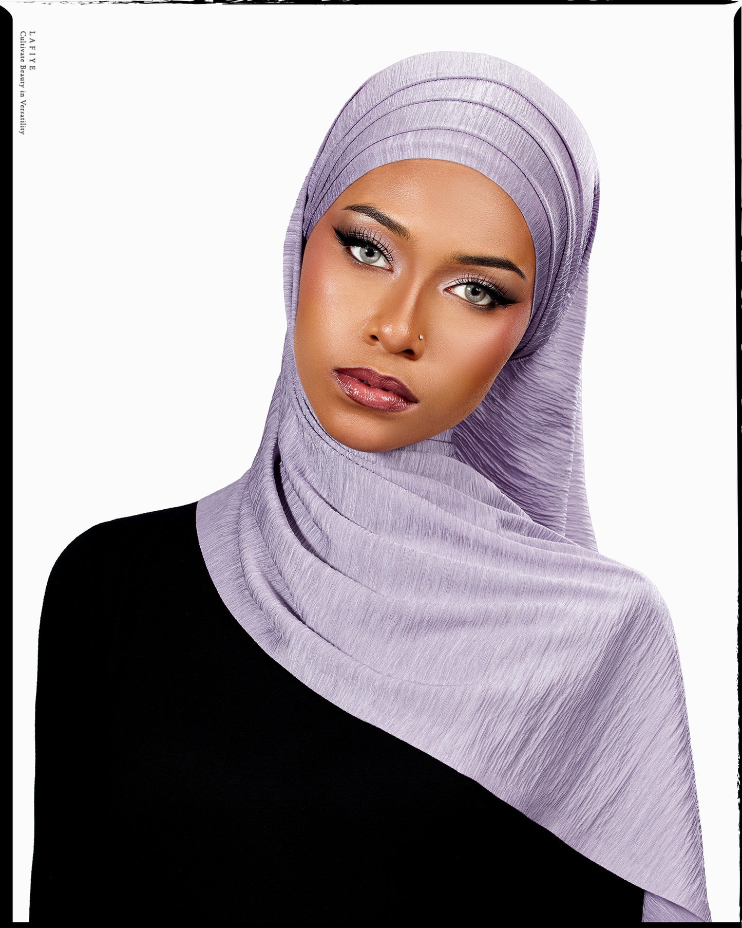 Luxe Silk Scarf in Layl