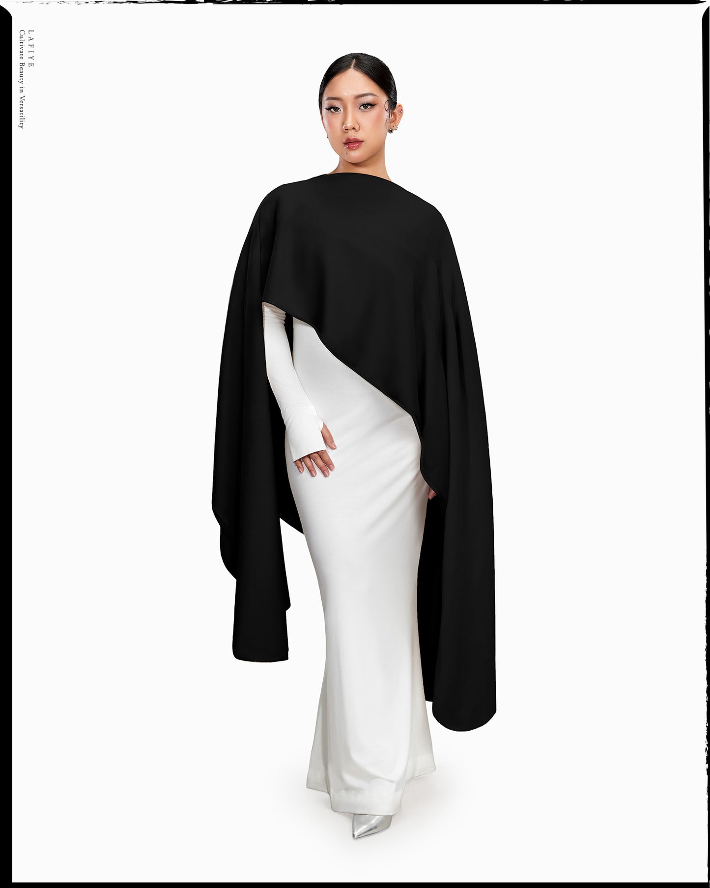 AirSens Long Cape in Black