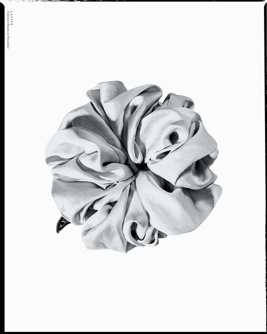 Silk Scrunchie in Cavenite