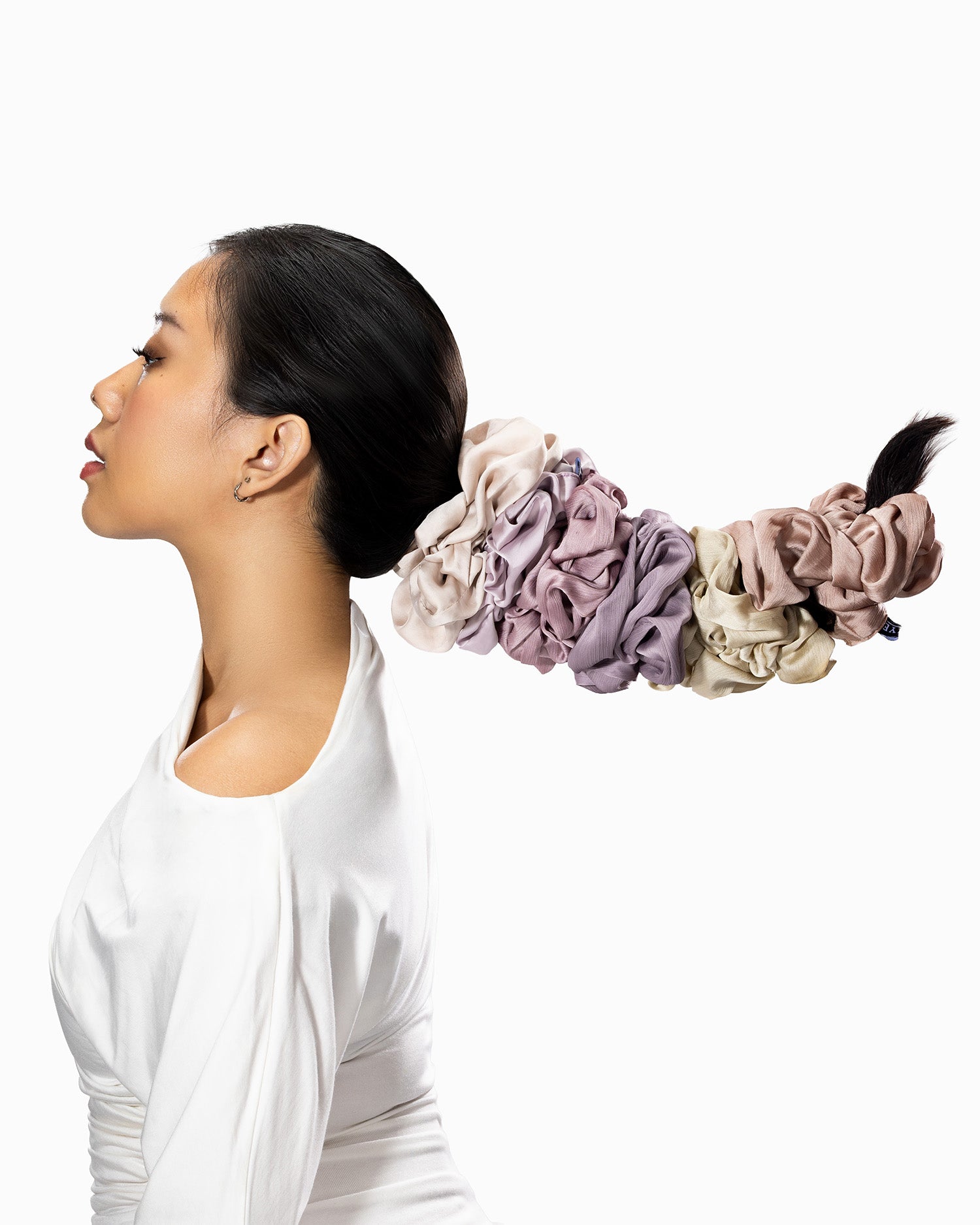 Silk Scrunchie in Aurea