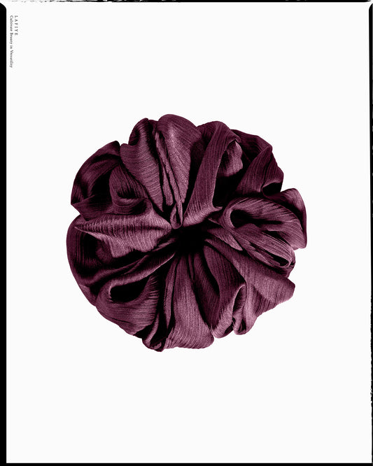Textured Silk Scrunchie in Marge