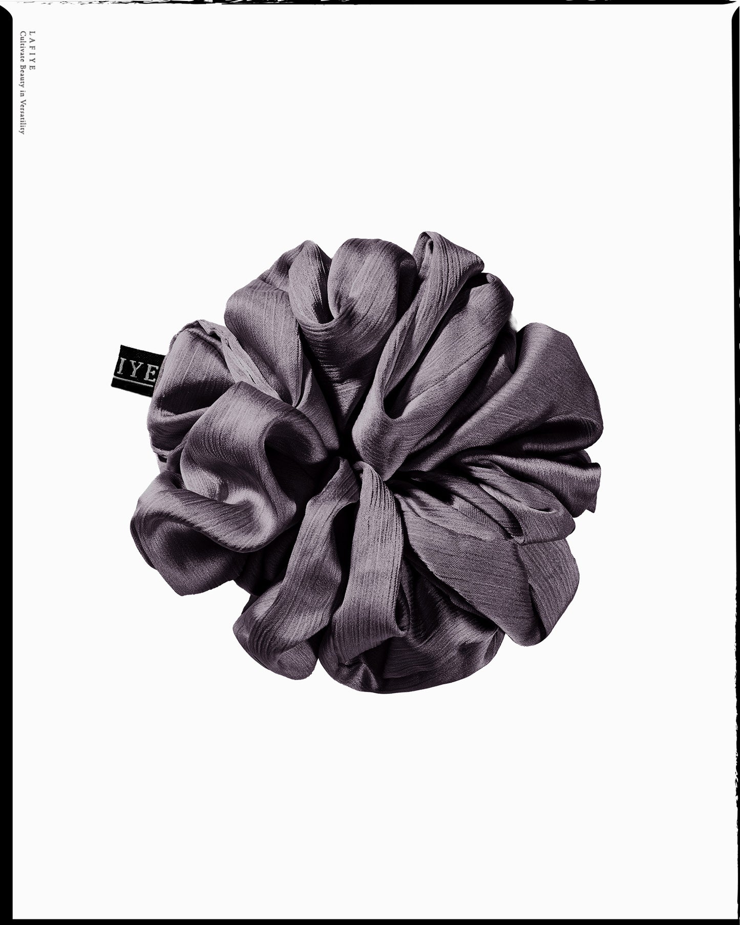 Textured Silk Scrunchie in Patagonia