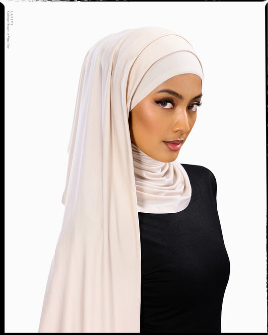 Vel Sens Scarf in Ivory