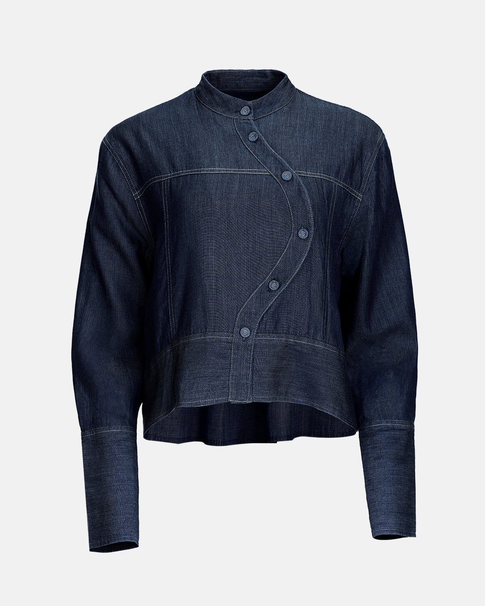 Lane Denim Overlayer in Dark